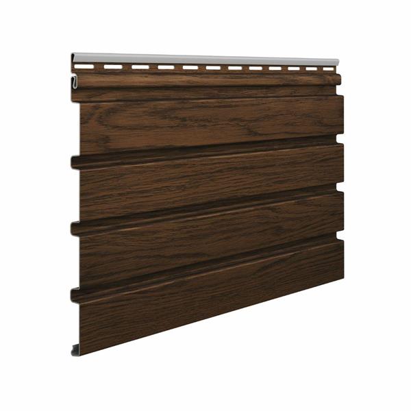 PANNELLO FRONTO MAX IN PVC-U VBLACK WALNUT 295X28,3X1,2CM CF.10