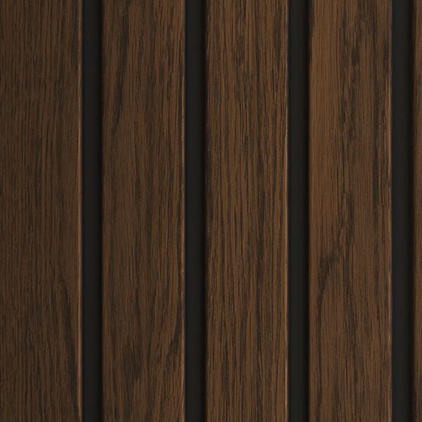PANNELLO FRONTO MAX IN PVC-U VBLACK WALNUT 295X28,3X1,2CM CF.10