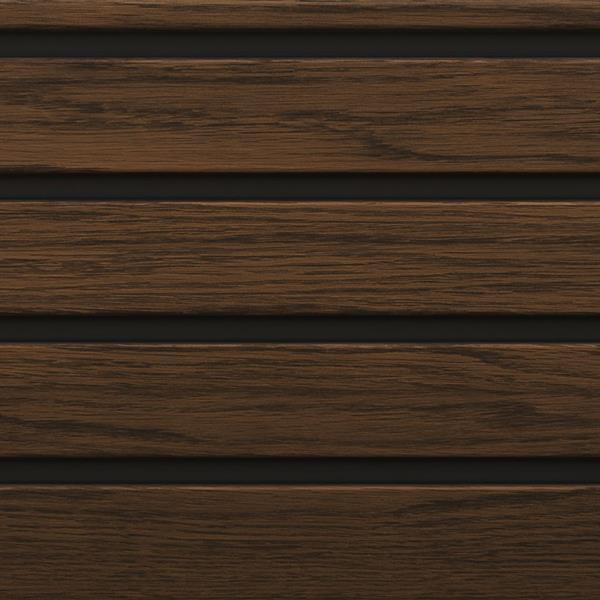 PANNELLO FRONTO MAX IN PVC-U VBLACK WALNUT 295X28,3X1,2CM CF.10