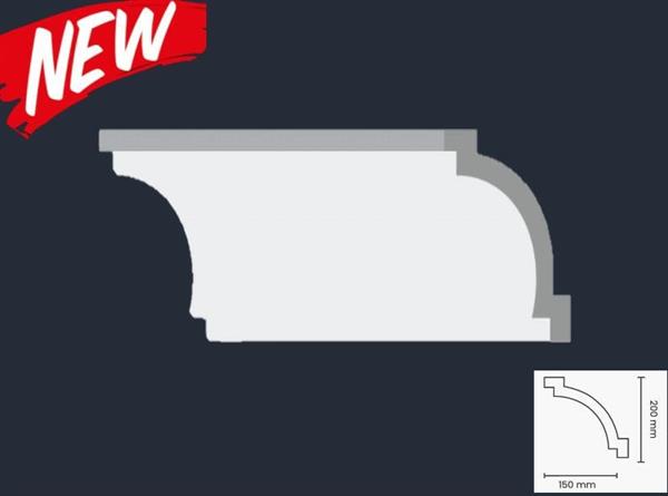 GUSCIO SIMILGESSO IN XPS 200x150x2000mm cf. 7 pz