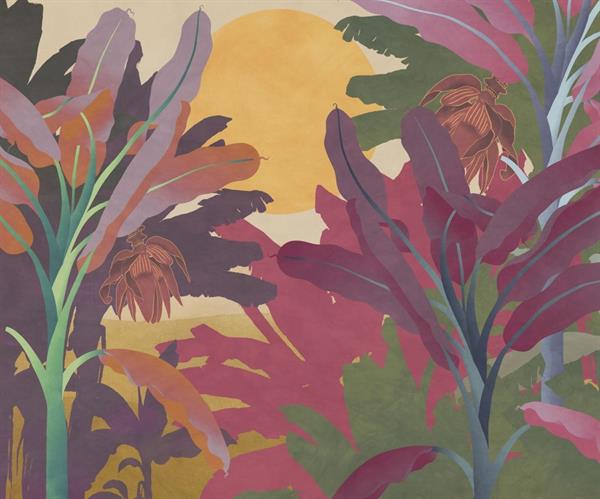 FOTOMURALE TNT SEASONS  FOLIAGE MULTI.300x250H.CM