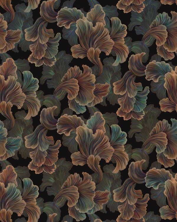 FOTOMURALE TNT SEASONS  FOLIAGE NIGHT.200x250H.CM