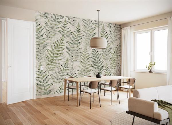FOTOMURALE TNT SEASONS  FOLIAGE GREEN 250x250H.CM