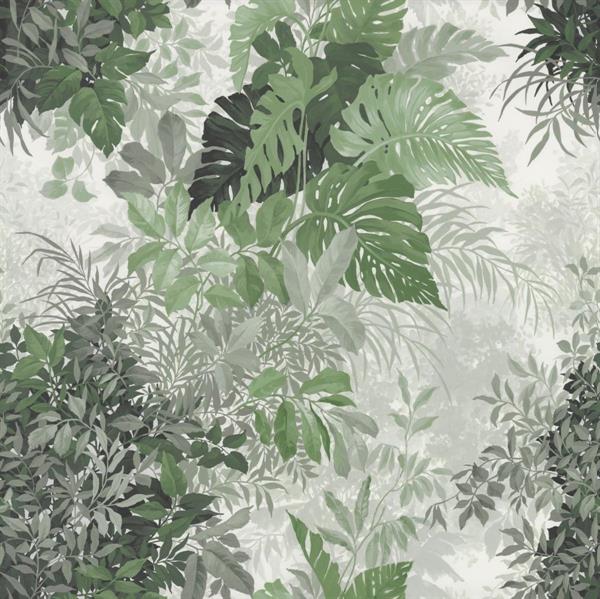 FOTOMURALE TNT SEASONS  FOLIAGE GREEN.250x250H.CM