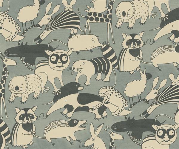 FOTOMURALE TNT SEASONS  ZOO BABY.300x250H.CM