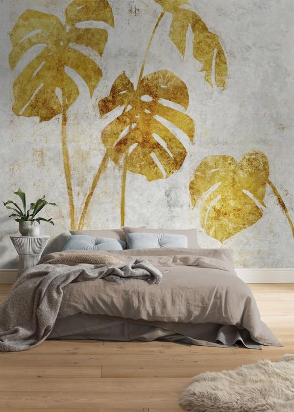 FOTOMURALE TNT SEASONS  FOLIAGE GOLD.300x250H.CM