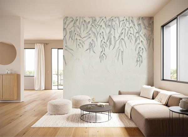 FOTOMURALE TNT SEASONS  FOLIAGE TAUPE.350x250H.CM