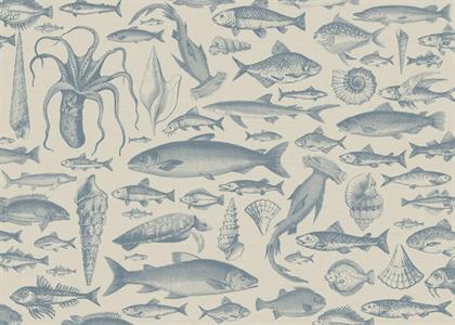 FOTOMURALE TNT SEASONS  SEA BEIGE-BLUE 350x250H.CM