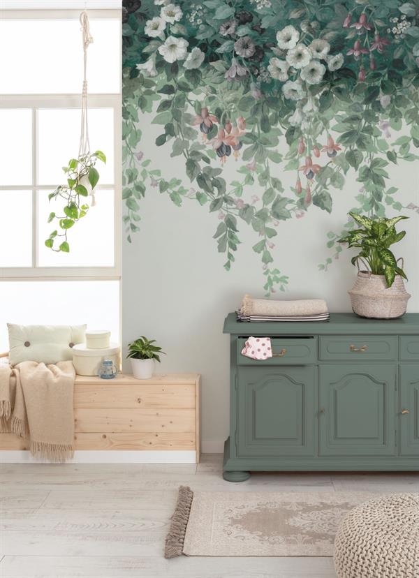 FOTOMURALE TNT SEASONS  FOLIAGE FLOWER 350x250H.CM