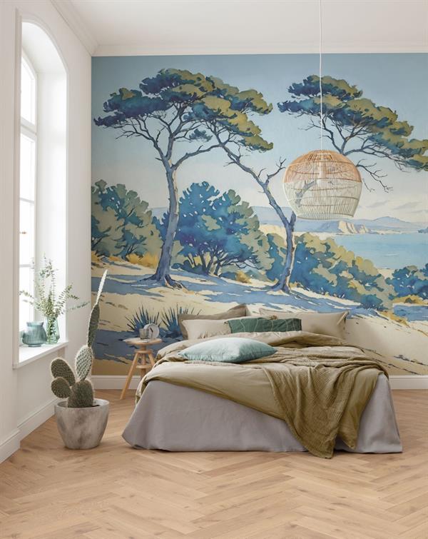 FOTOMURALE TNT SEASONS  COAST BLUE.400x250H.CM
