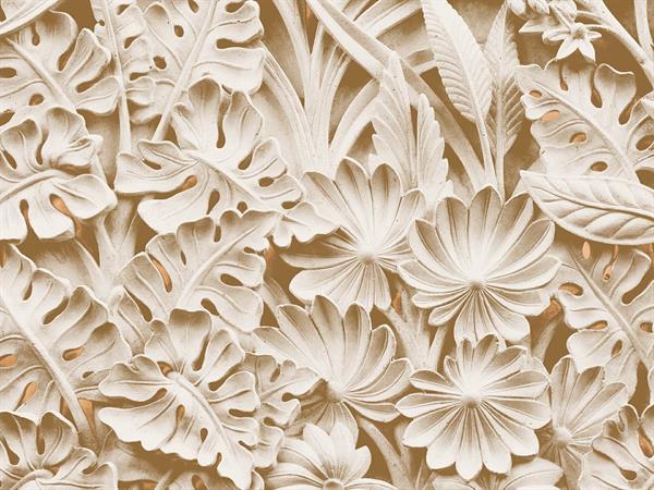 STAMPA DIG. NANOUCHE    / TNT MATT FLOWER IVORY MIS.AL MQ