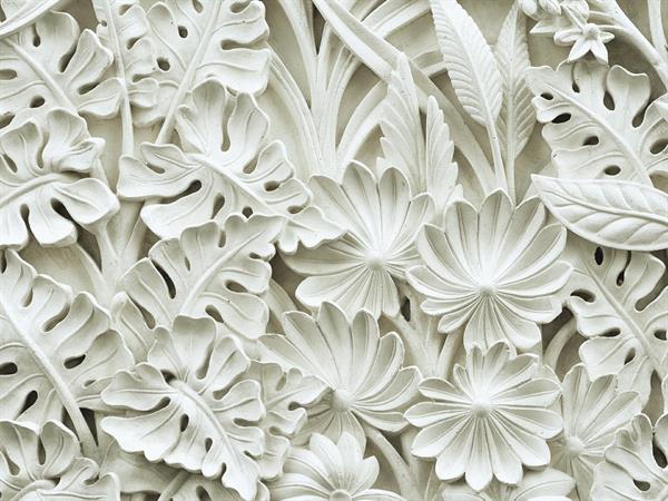 STAMPA DIG. NANOUCHE    / TNT MATT FLOWER WHITE MIS.AL MQ