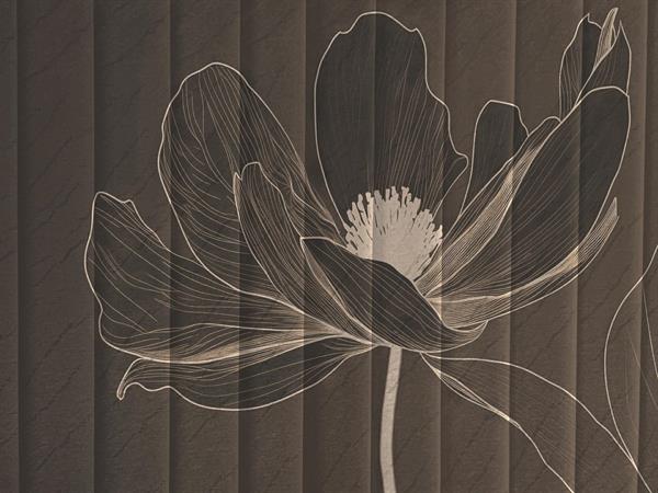 STAMPA DIG. NANOUCHE    / TNT MATT FLOWER COFFEE MIS.AL MQ