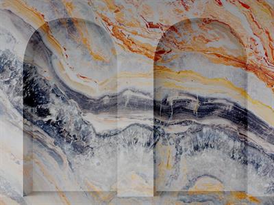 STAMPA DIG. NATURALIA   / TNT MATT DESIGN ARANCIO MIS. AL MQ