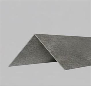ANGOLARE LISCIO IN PVC ANTRACITE  -MIS.2X2X270cm (434)