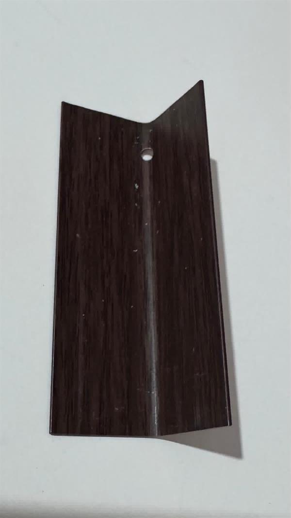 ANGOLARE LISCIO IN PVC CHESTNUT  -MIS.2X2X270cm (210)