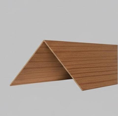 ANGOLARE LISCIO IN PVC DARK OAK -MIS.2X2X270cm (217)