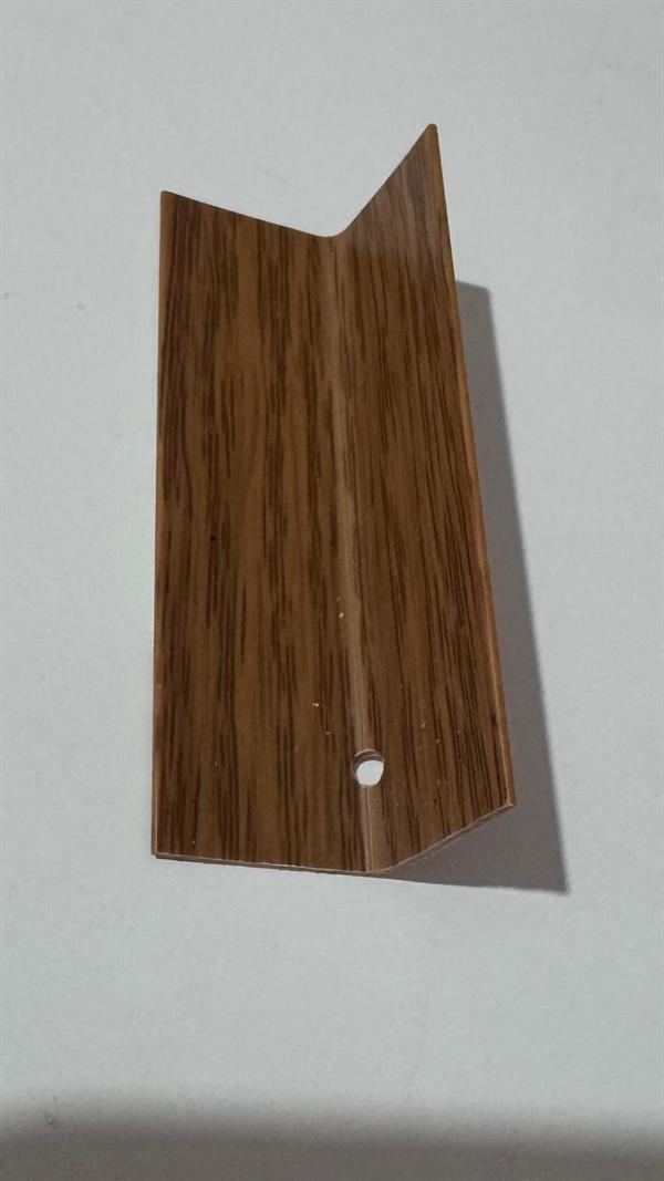 ANGOLARE LISCIO IN PVC DARK OAK -MIS.2X2X270cm (217)