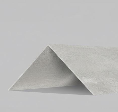 ANGOLARE LISCIO IN PVC GREY  -MIS.2X2X270cm (069)