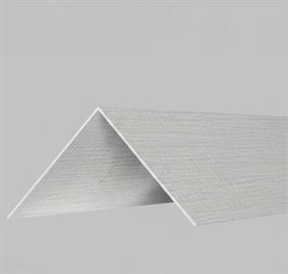 ANGOLARE LISCIO IN PVC GREY TREND BIANCO -MIS.2X2X270cm (035)