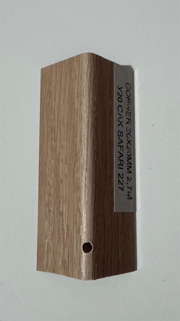 ANGOLARE LISCIO IN PVC SAFARI -MIS.2X2X270cm (227)