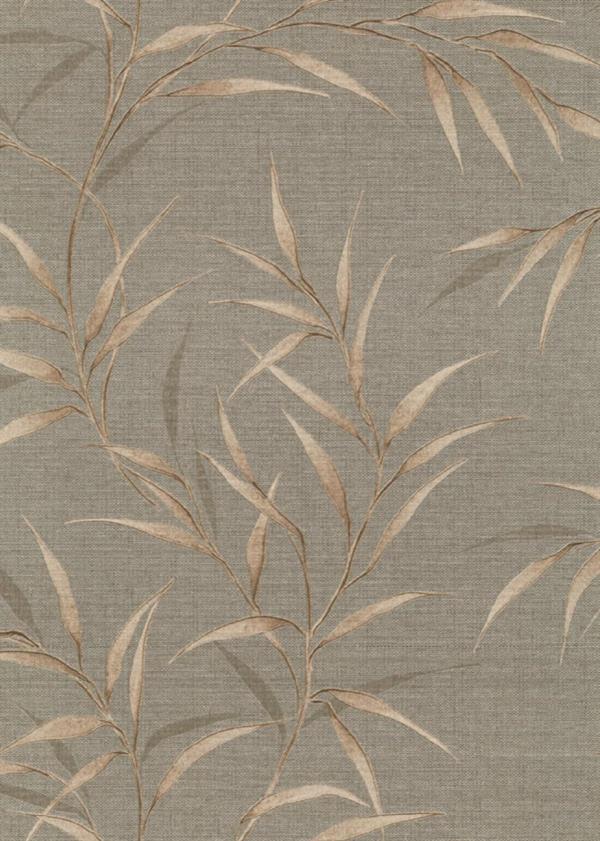PARATO SYNCHRONICITY PVC/TNT FOLIAGE TAUPE 0,53X10,05MT