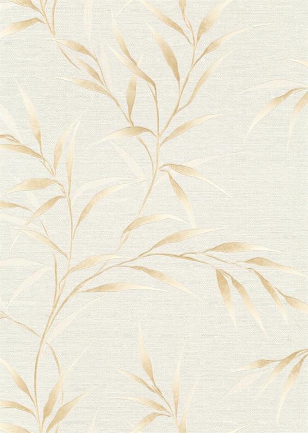 PARATO SYNCHRONICITY PVC/TNT FOLIAGE GOLD 0,53X10,05MT