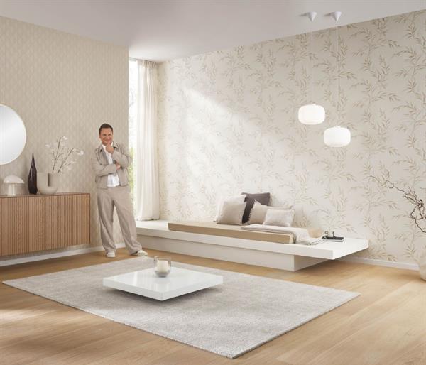 PARATO SYNCHRONICITY PVC/TNT FOLIAGE GOLD 0,53X10,05MT