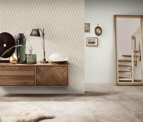 PARATO SYNCHRONICITY PVC/TNT DESIGN BEIGE 0,53X10,05MT