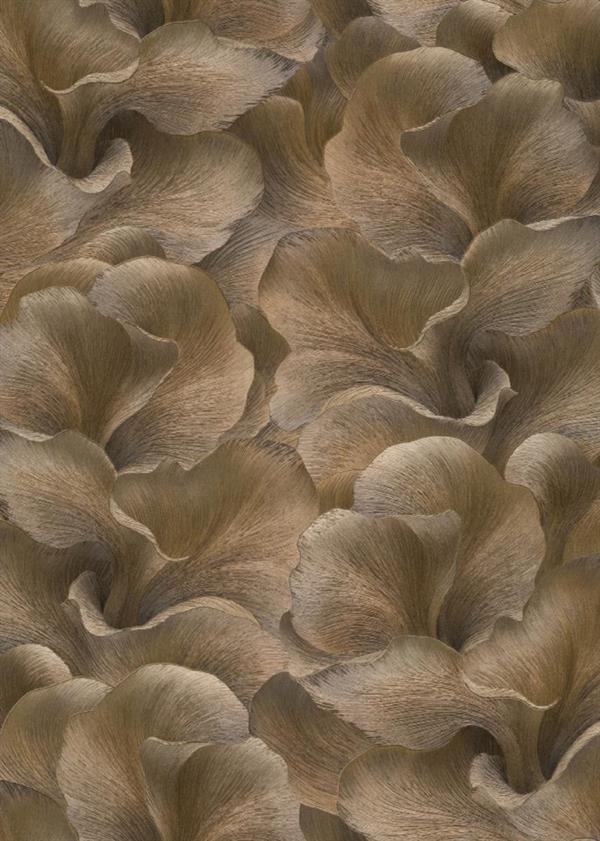 PARATO SYNCHRONICITY PVC/TNT FLOWERS BRONZE 0,53X10,05MT