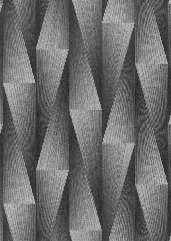 PARATO SYNCHRONICITY PVC/TNT DESIGN SILVER 0,53X10,05MT