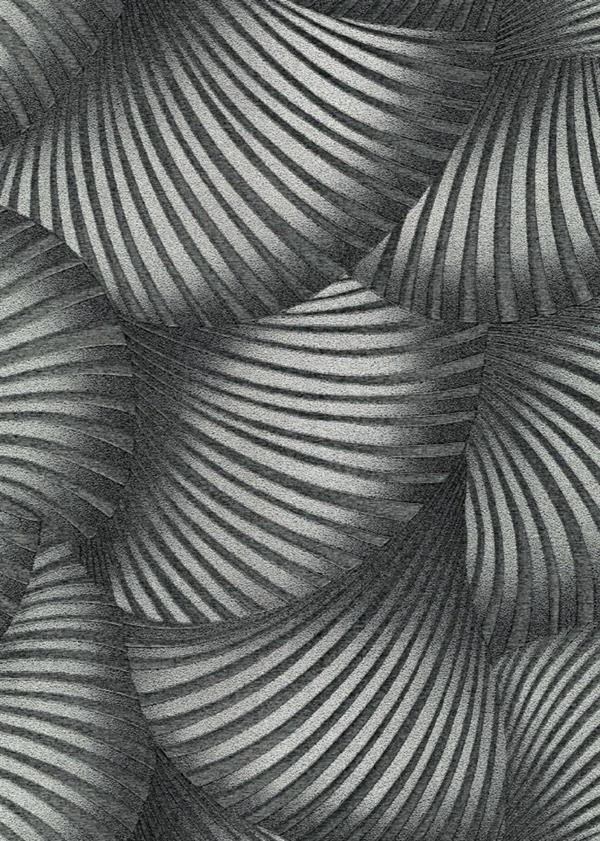 PARATO SYNCHRONICITY PVC/TNT DESIGN SILVER 0,53X10,05MT