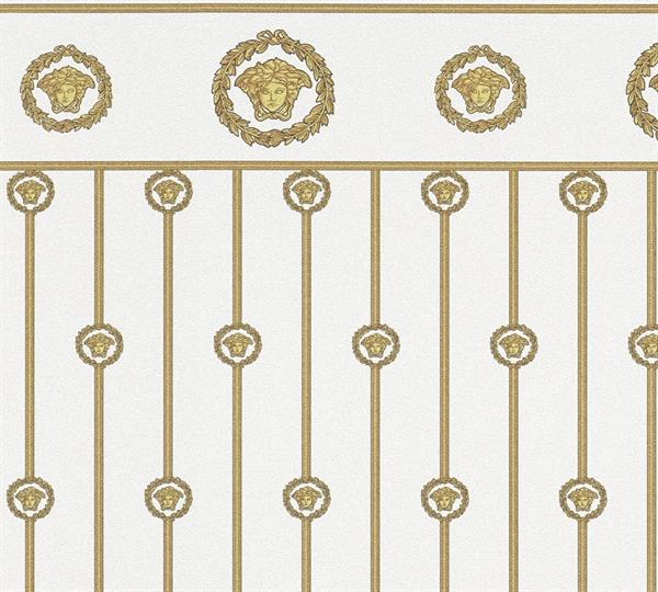 PARATO VERSACE 6 PVC/TNT/DESIGN BEIGE 1,06X10,05MT