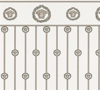 PARATO VERSACE 6 PVC/TNT/DESIGN CREAM 1,06X10,05MT