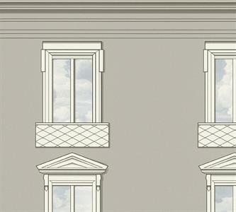 PARATO VERSACE 6 PVC/TNT/DESIGN GREY 0,70X10,05MT