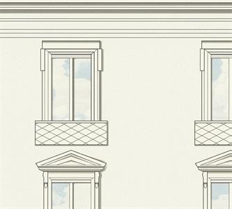 PARATO VERSACE 6 PVC/TNT/DESIGN WHITE 0,70X10,05MT
