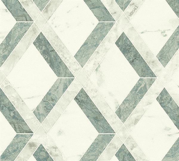 PARATO VERSACE 6 PVC/TNT/DESIGN GREY/MARBLE 0,70X10,05MT