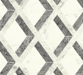 PARATO VERSACE 6 PVC/TNT/DESIGN BLACK/MARBLE 0,70X10,05MT