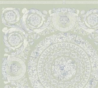 PARATO VERSACE 6 PVC/TNT/CLASSIC BLUE/WHITE 0,70X10,05MT