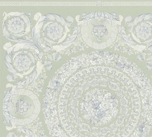 PARATO VERSACE 6 PVC/TNT/CLASSIC BLUE/WHITE 0,70X10,05MT