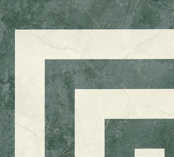 PARATO VERSACE 6 PVC/TNT/DESIGN MARBLE GREEN 0,70X10,05MT