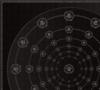 PARATO VERSACE 6 PVC/TNT/DESIGN TOTAL BLACK 0,70X10,05MT