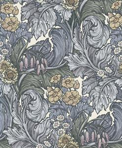 PARATO OFF THE WALL TNT /FLOWERS MULTI.BLUE MIS.0,53X10,05MT