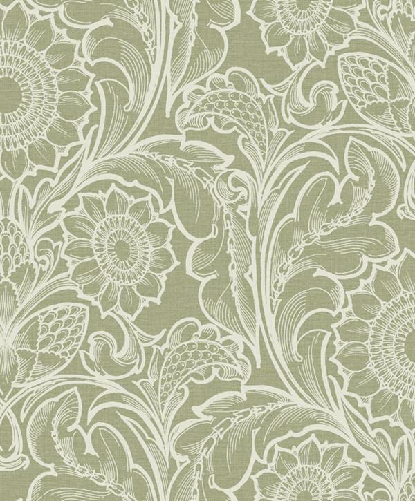 PARATO OFF THE WALL TNT /GIRASOLE LIGHT GREEN 0,53X10,05MT