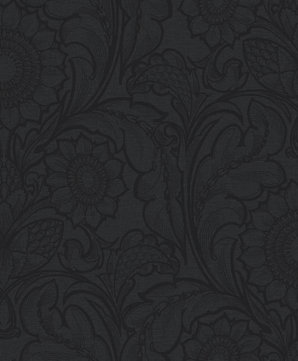 PARATO OFF THE WALL TNT /GIRASOLE DARK BLACK 0,53X10,05MT