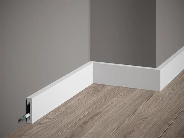 BATTISCOPA Polyforce White 1,5x5,7x200 cm CF.27 PZ