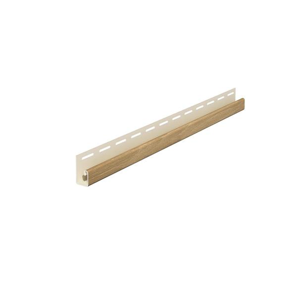 PROFILO DI CHIUSURA OAK X PANNELLO FRONTO 3,05MT(CF.10 PZ)