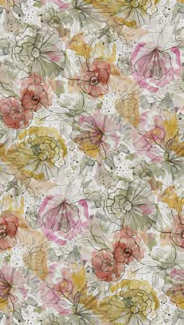 PARATO UNICO 2026 PVC/TNT/FLORWER MULTI. 1,59X2,80H.CM (3 TELI)