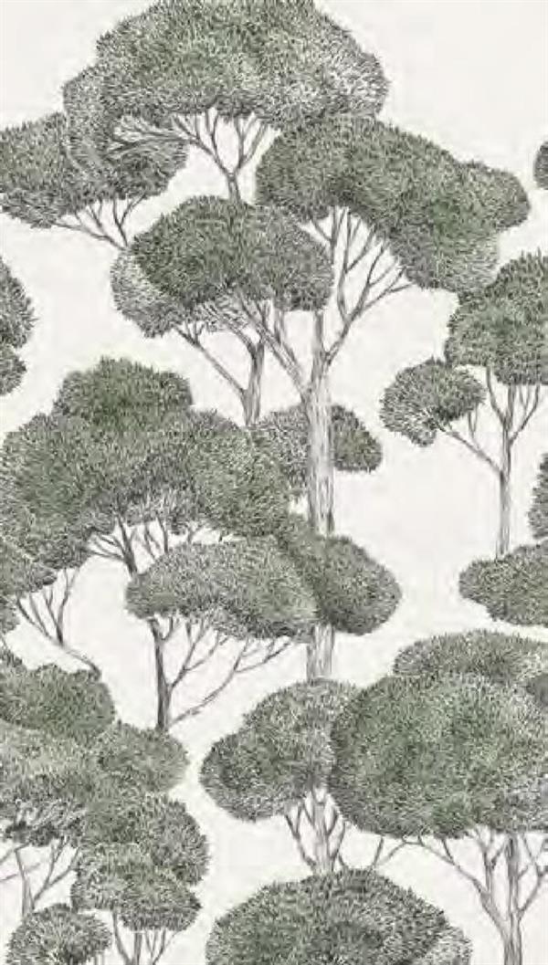 PARATO UNICO 2026 PVC/TNT/TREE GREEN 1,59X2,80H.CM (3 TELI)