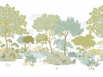 PARATO UNICO 2026 PVC/TNT/FOREST 3,71X2,80H. CM ( 7 TELI)